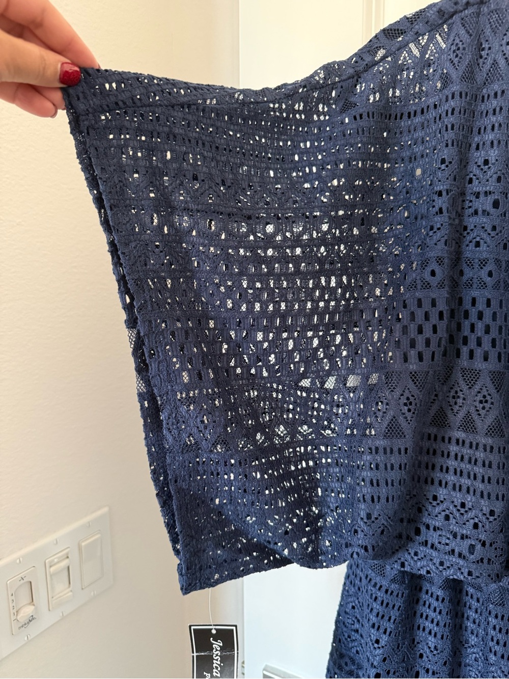 Jessica Howard lace mini cocktail dress - Picture 6 of 8